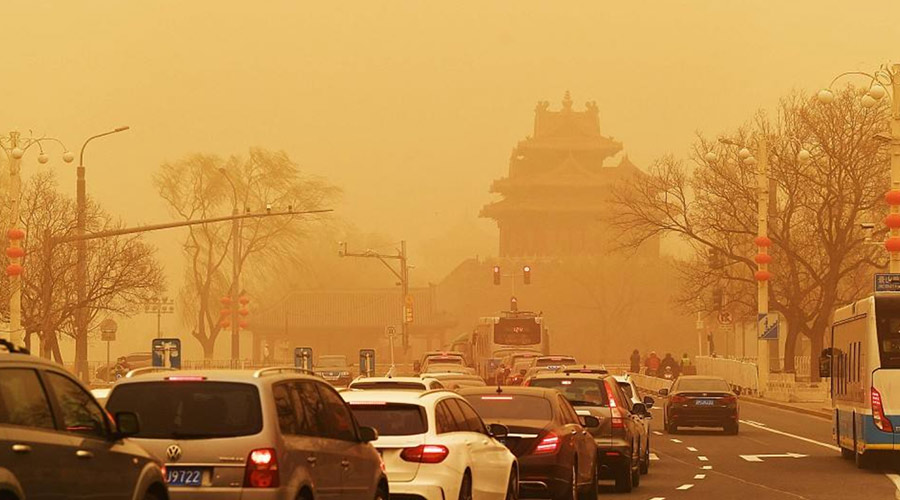 北方今年首場沙塵來襲！沙塵暴下衣服干衣機的干衣優勢